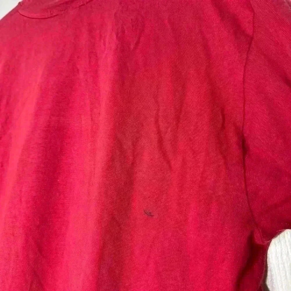 VTG 90s Planet Hollywood ATLANTE T-shirt Single Stitch Made in USA Men’s L Red - Picture 7 of 8